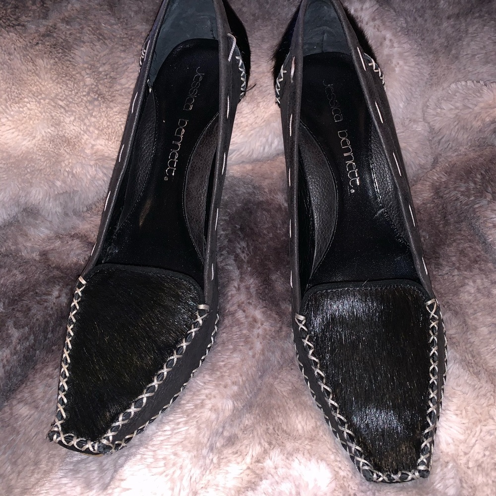 Adorable Jessica Bennet 8 1/2 - 9 Pony Hair shoes